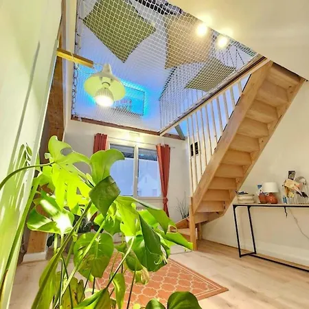 Maison Calme Et Cozy Avec Filet Suspendu A 15min De Nancy Pompey